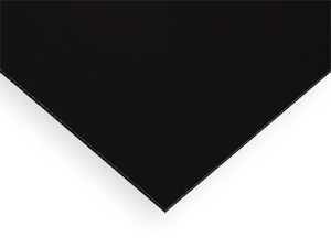 12 x 20 Black 2025 Cast Acrylic Sheet
