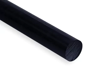 Black Extruded Acetal Rod